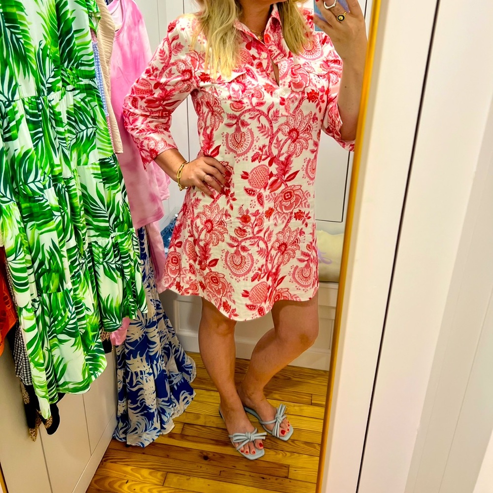 La Plage La Jolla floral dress